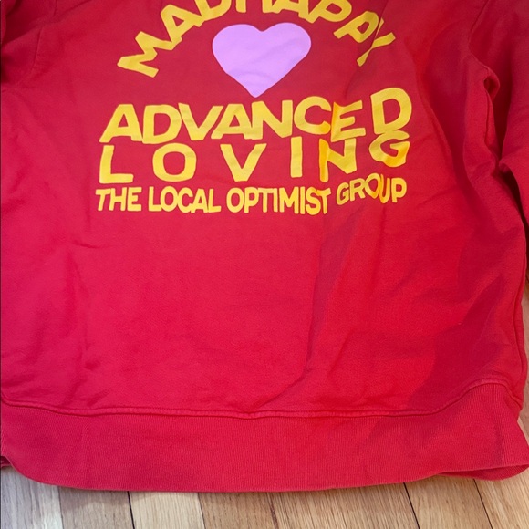 Madhappy Bold Red Crewneck - Picture 5 of 5